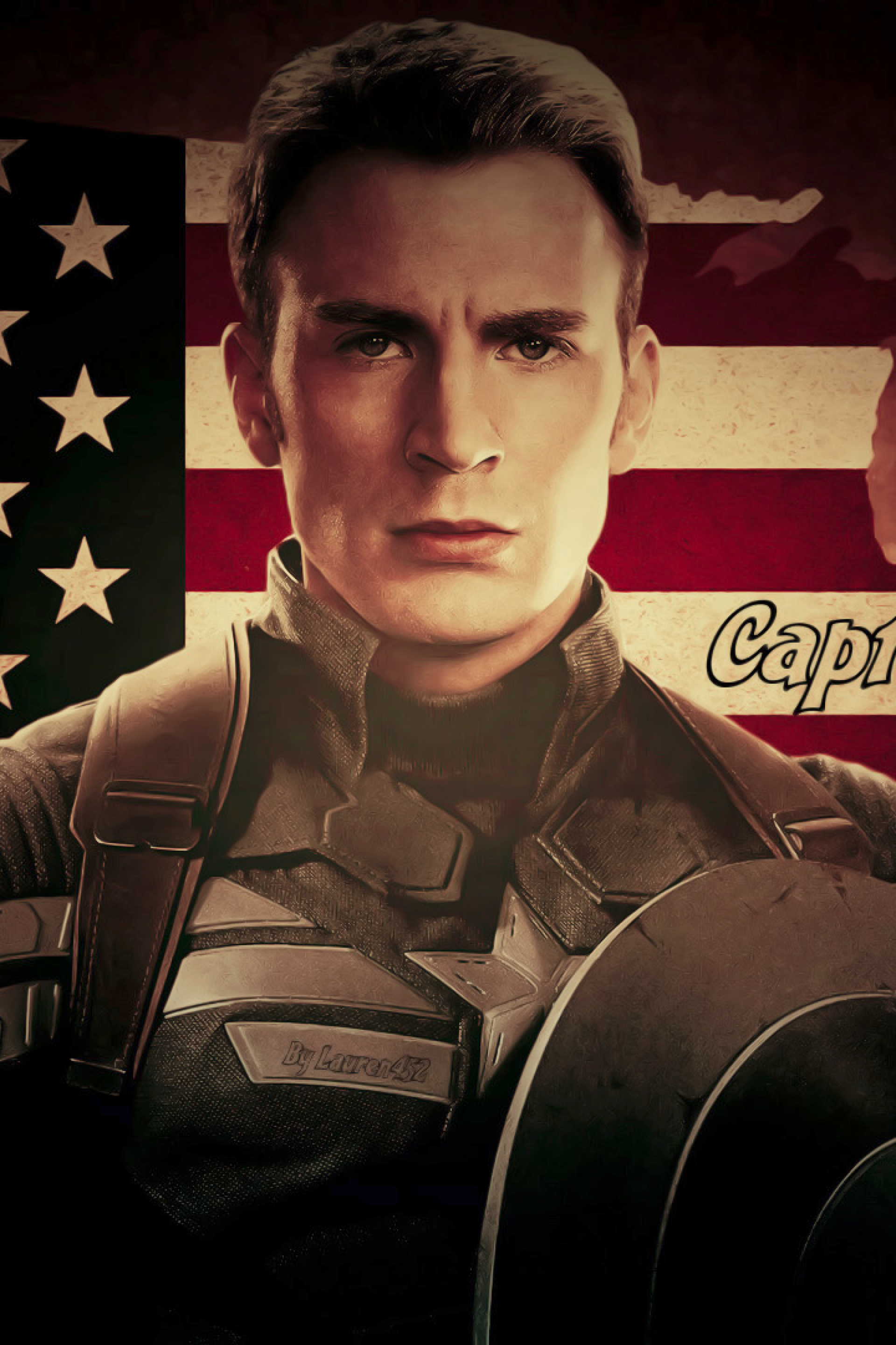 Actor Chris Evans - aka Captain America in Marvel